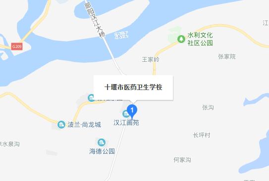 湖北十堰市医药卫生学校地址在哪里、怎么走、乘车路线