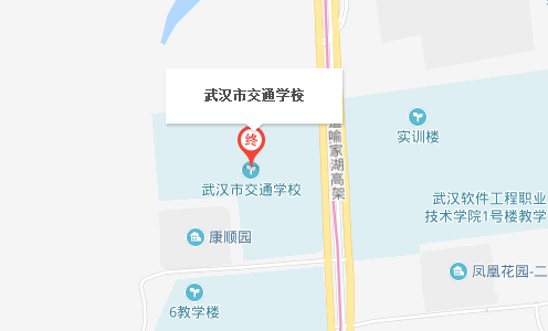 武汉市交通学校位置地图