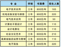 郴州综合职业中专学校、招生计划
