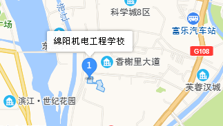 绵阳机电工程学校地址、学校乘车路线