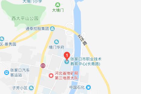 张家口市职教中心地址在哪里、怎么走、乘车路线