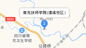 南充技师学院地址、学校乘车路线