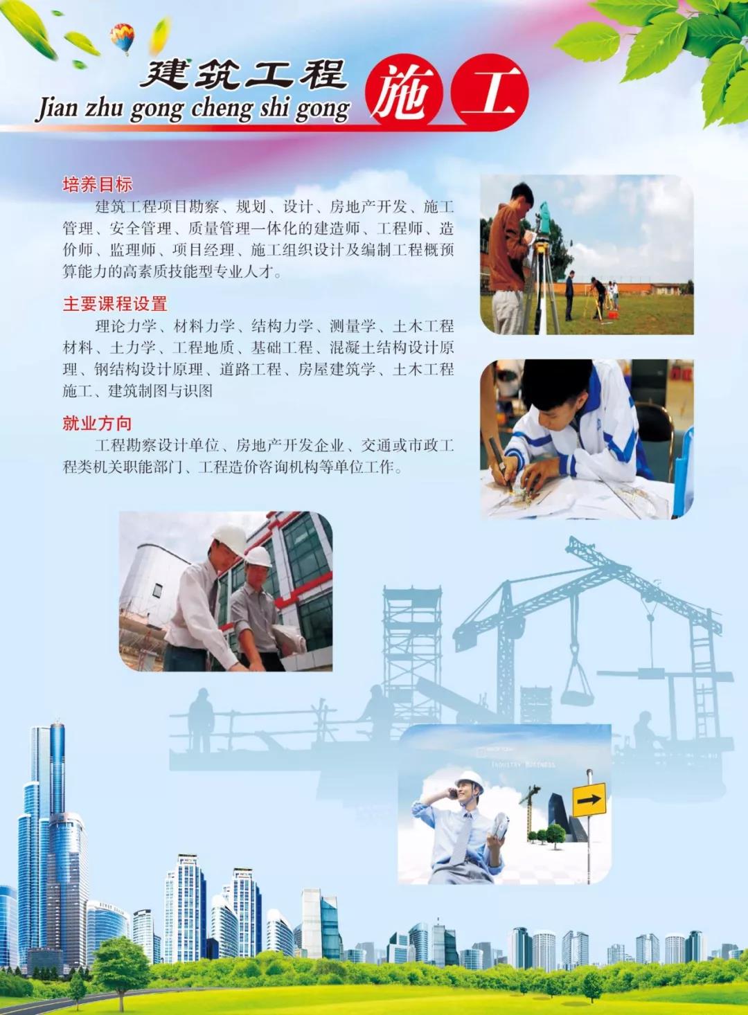 吉安信息工程学校招生专业