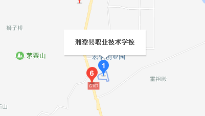 湘潭县职业技术学校地址、学校校园地址在哪里