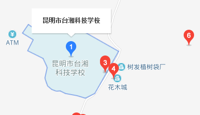 昆明市台湘科技学校地址、校园在哪里