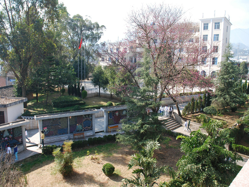 临沧财贸学校环境