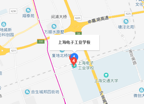 上海电子工业学校地址、校园在哪里