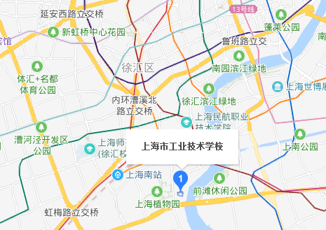 上海市工业技术学校地址、校园在哪里