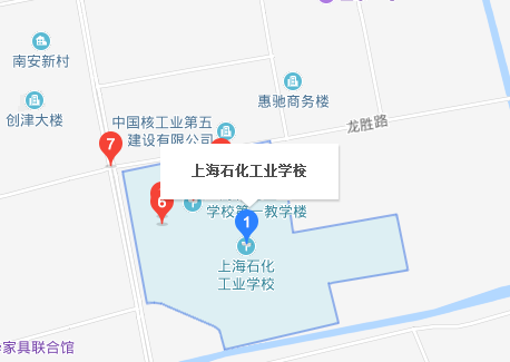 上海石化工业学校地址、校园在哪里