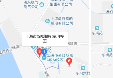 上海市新陆职业技术学校地址、校园在哪里